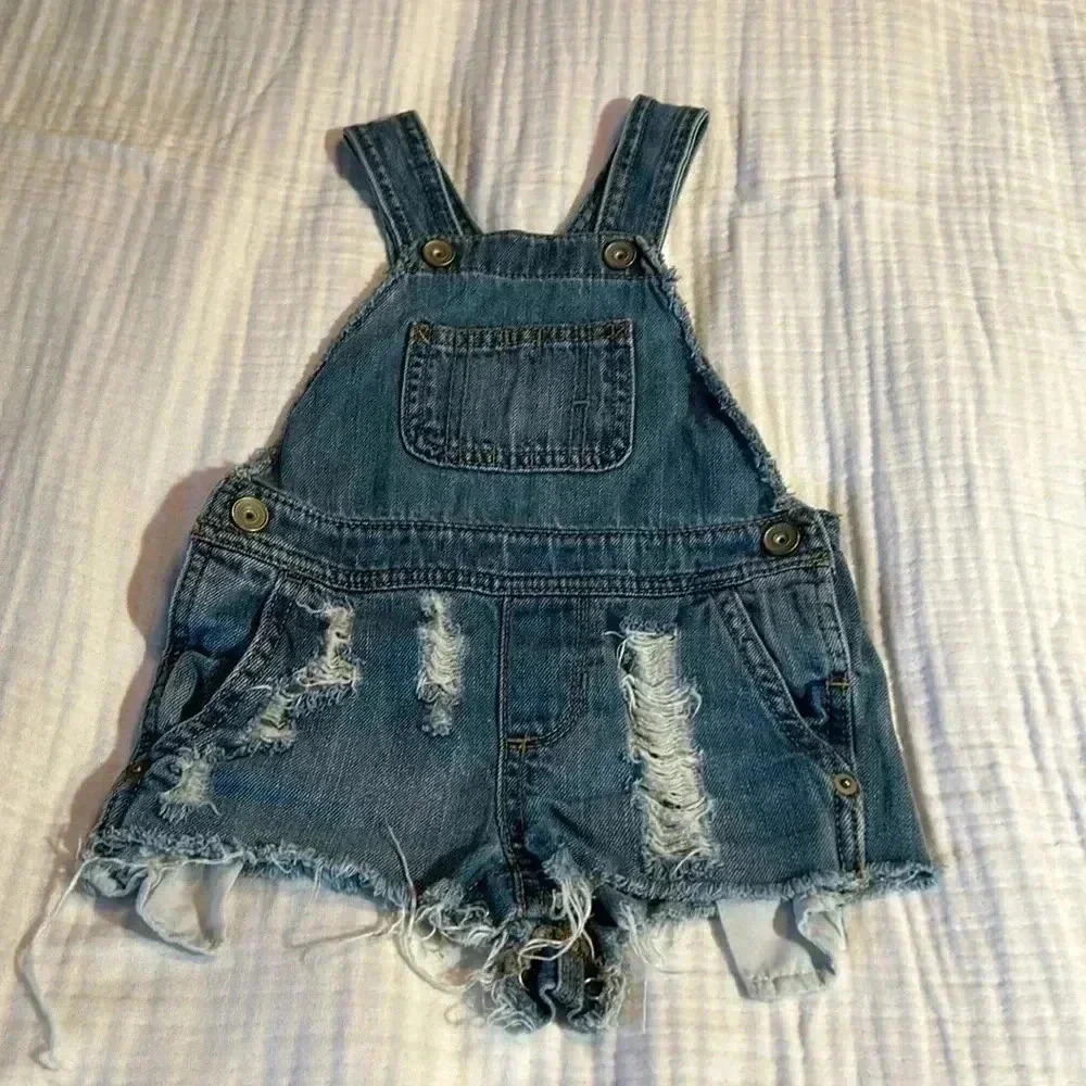 Children’s place denim overalls